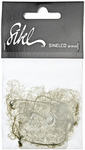 Сеточка-паутинка для волос 2шт св.-коричн SIBEL ; Упаковка (12 шт), 115263346