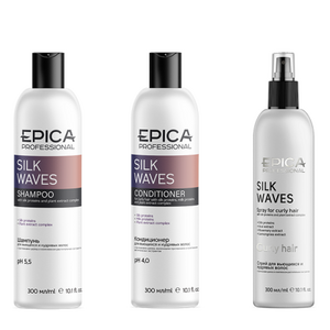 EPICA Professional Набор Silk Waves (шампунь 300мл+кондиционер 300мл+спрей 300мл), 913076